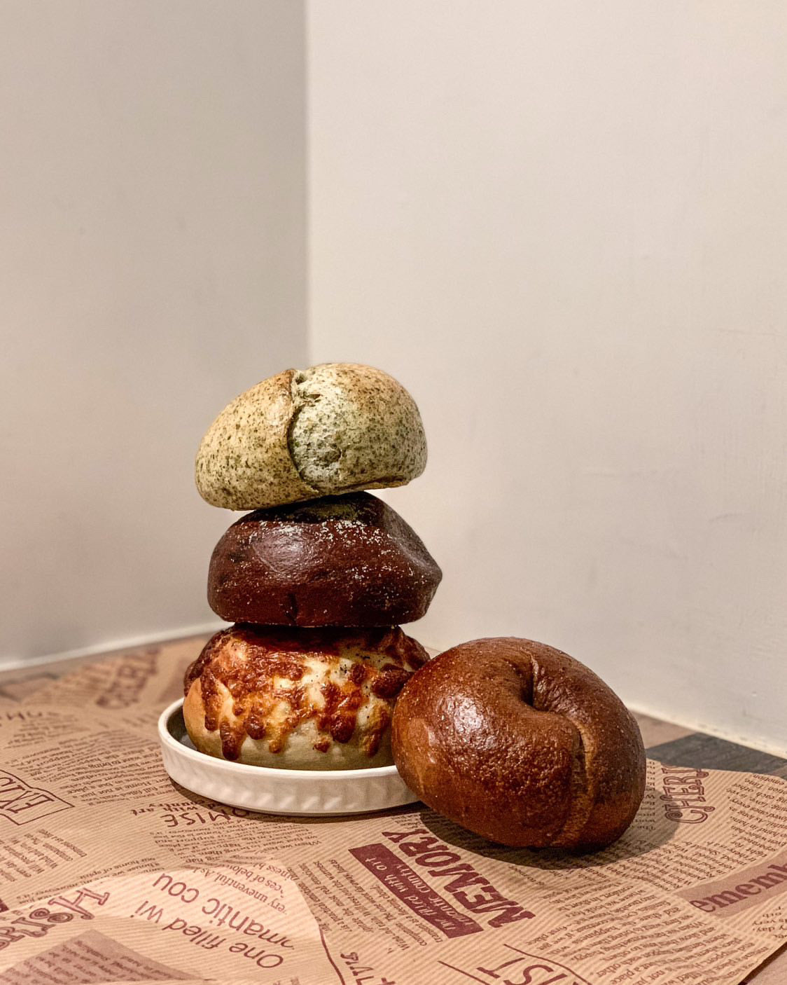 NEW🌟海苔煙三文魚乳酪 Seaweed Smoked Salmon & Cream Cheese Bagel