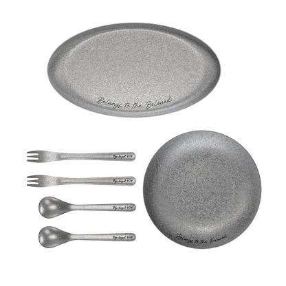 「Belongs to the Beloved」不銹鋼食器套裝 Stainless Steel Tableware Set