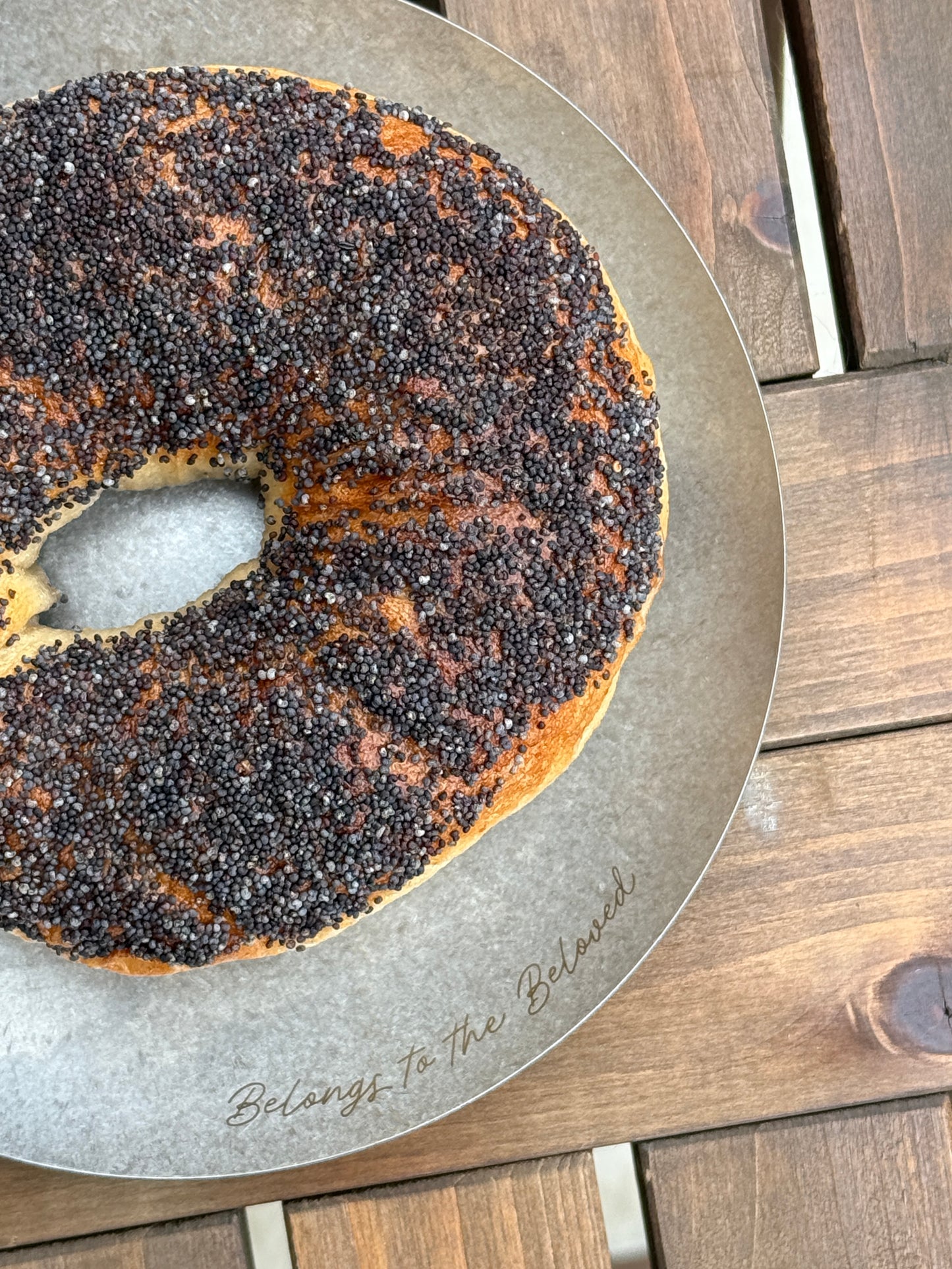 美式Poppy Seed空貝 American Poppy Seed Plain Bagel