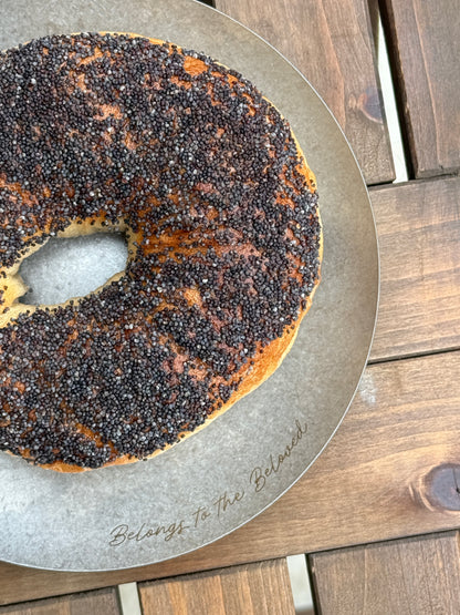 美式Poppy Seed空貝 American Poppy Seed Plain Bagel
