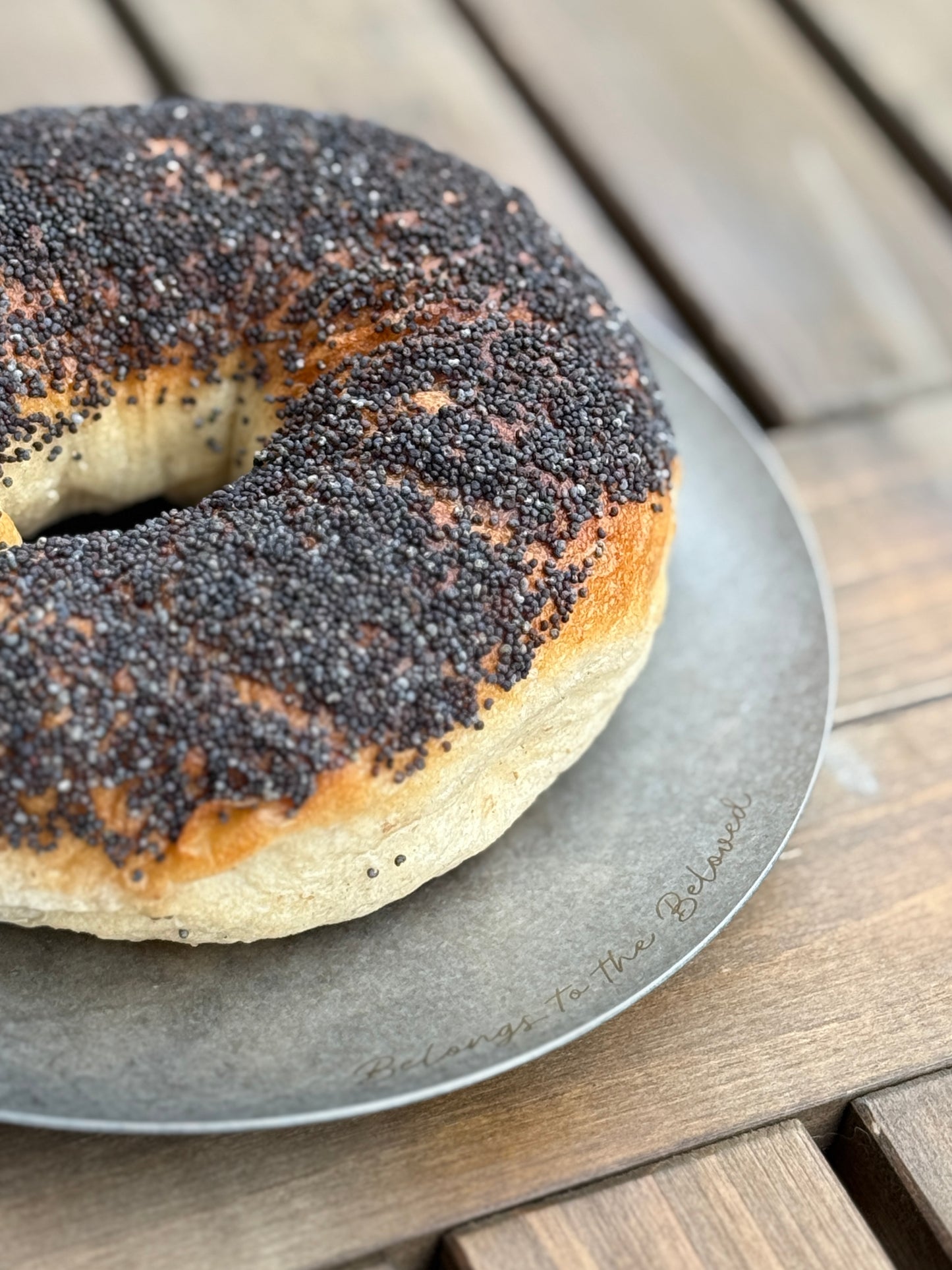 美式Poppy Seed空貝 American Poppy Seed Plain Bagel