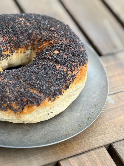 美式Poppy Seed空貝 American Poppy Seed Plain Bagel