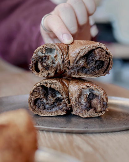 京都焙茶奶酥麻糬 Kyoto Hojicha Crumble with Mochi Bagel